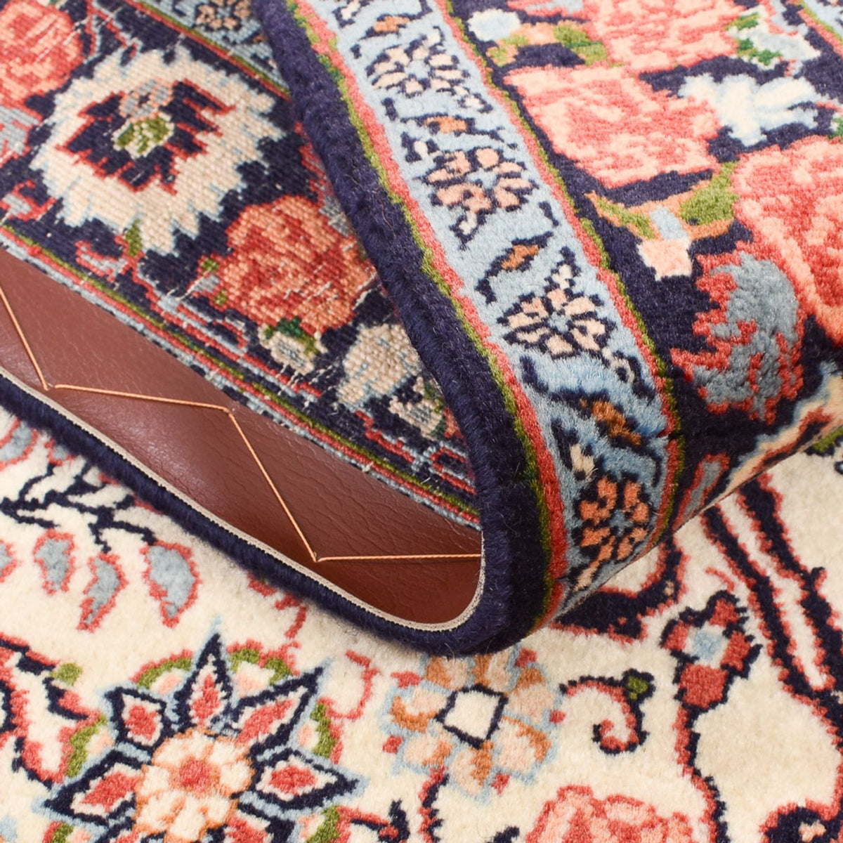 Tappeto corsia Tappeto Persero - Bidjar - 196 x 82 cm - crema