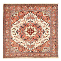 Tappeto Persero - Tabriz - Reale quadrato  - 207 x 205 cm - crema