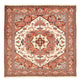 Tabriz - 40 Raj Tappeto 207x205cm - Tappeto persiano