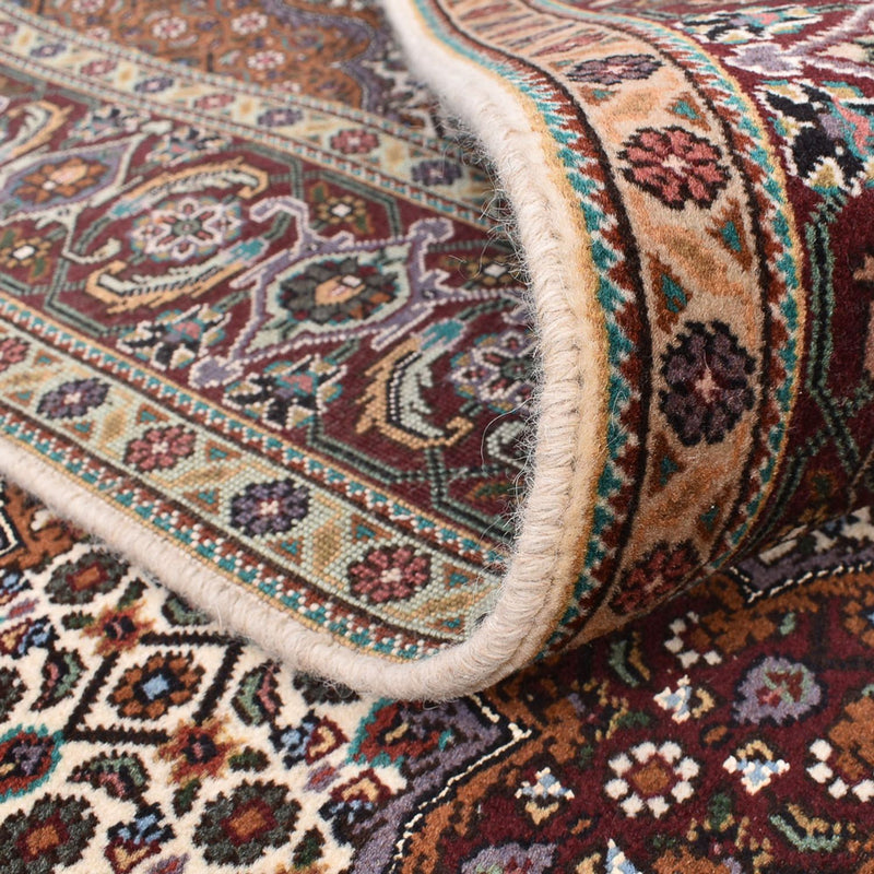 Tappeto Persero - Tabriz - Reale quadrato  - 203 x 200 cm - sabbia