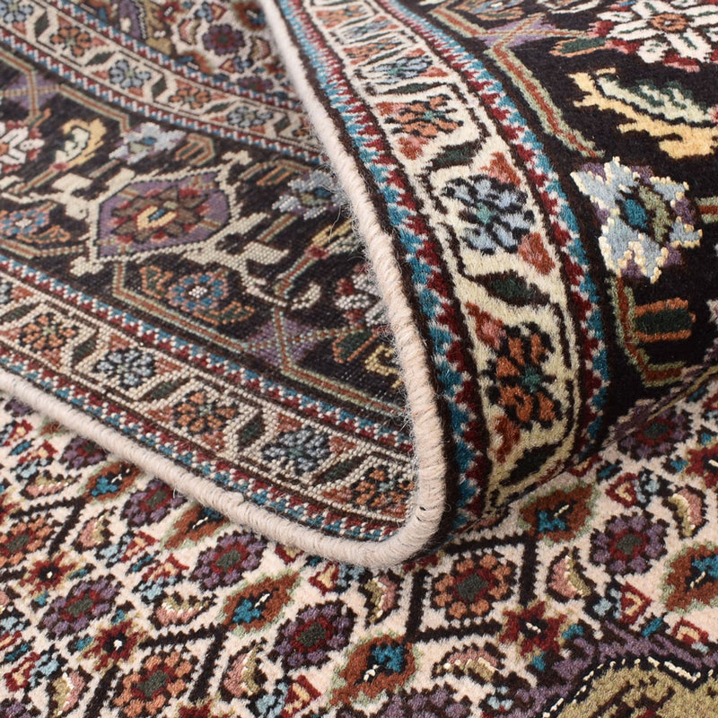 Tappeto Persero - Tabriz - Reale quadrato  - 202 x 200 cm - sabbia