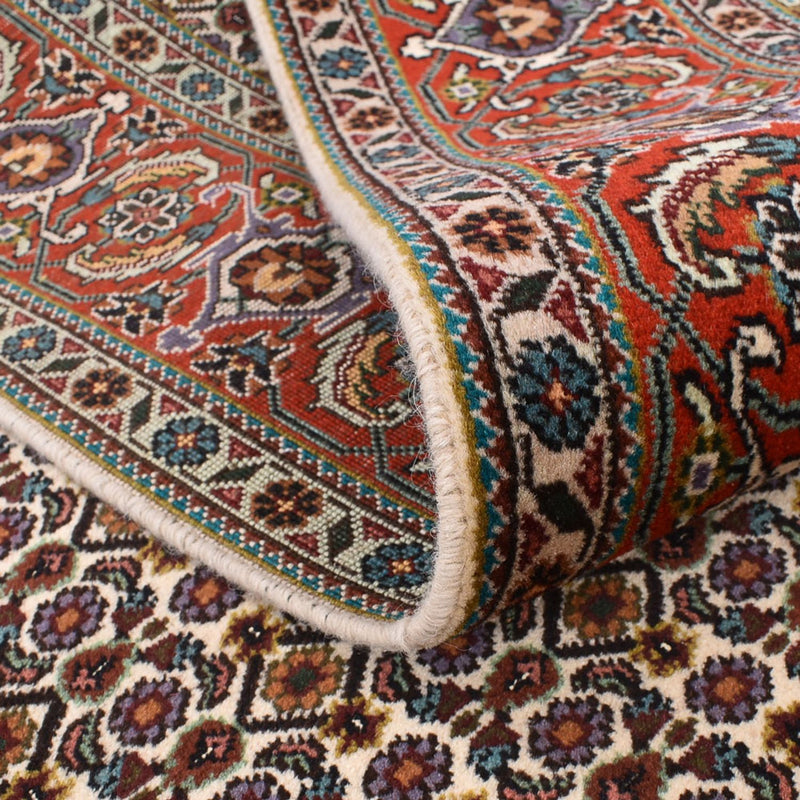 Tappeto Persero - Tabriz - Reale quadrato  - 210 x 206 cm - ruggine