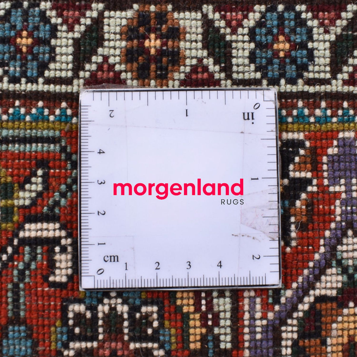 Tappeto Persero - Tabriz - Reale quadrato  - 210 x 206 cm - ruggine