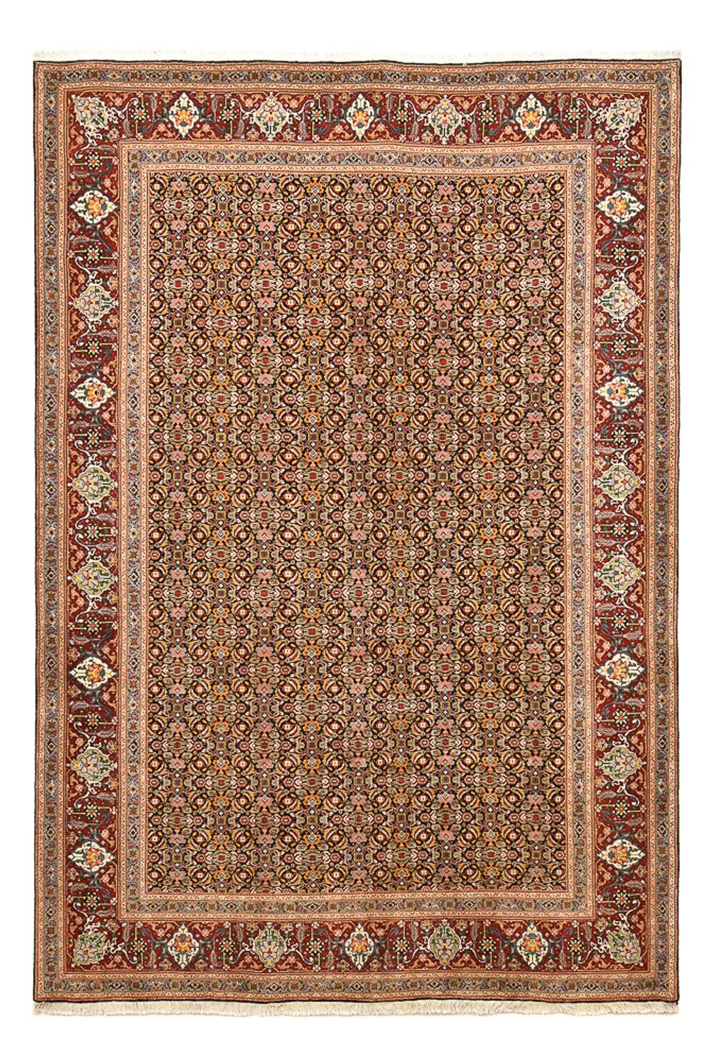 Tappeto Persero - Tabriz - Reale - 303 x 200 cm - beige scuro