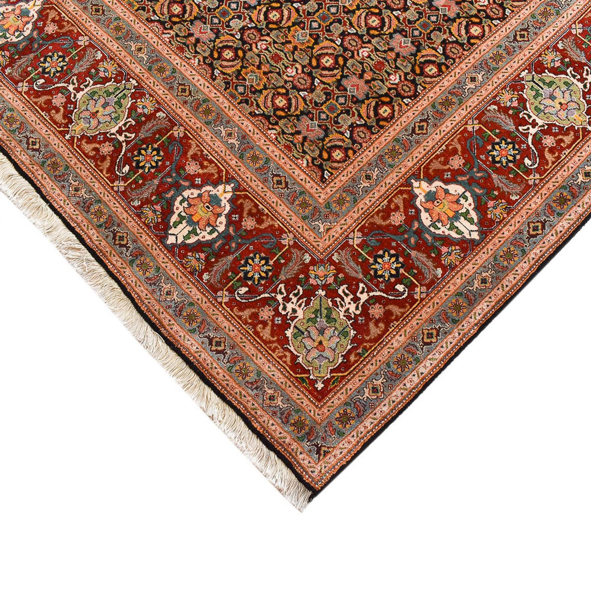Tappeto Persero - Tabriz - Reale - 303 x 200 cm - beige scuro