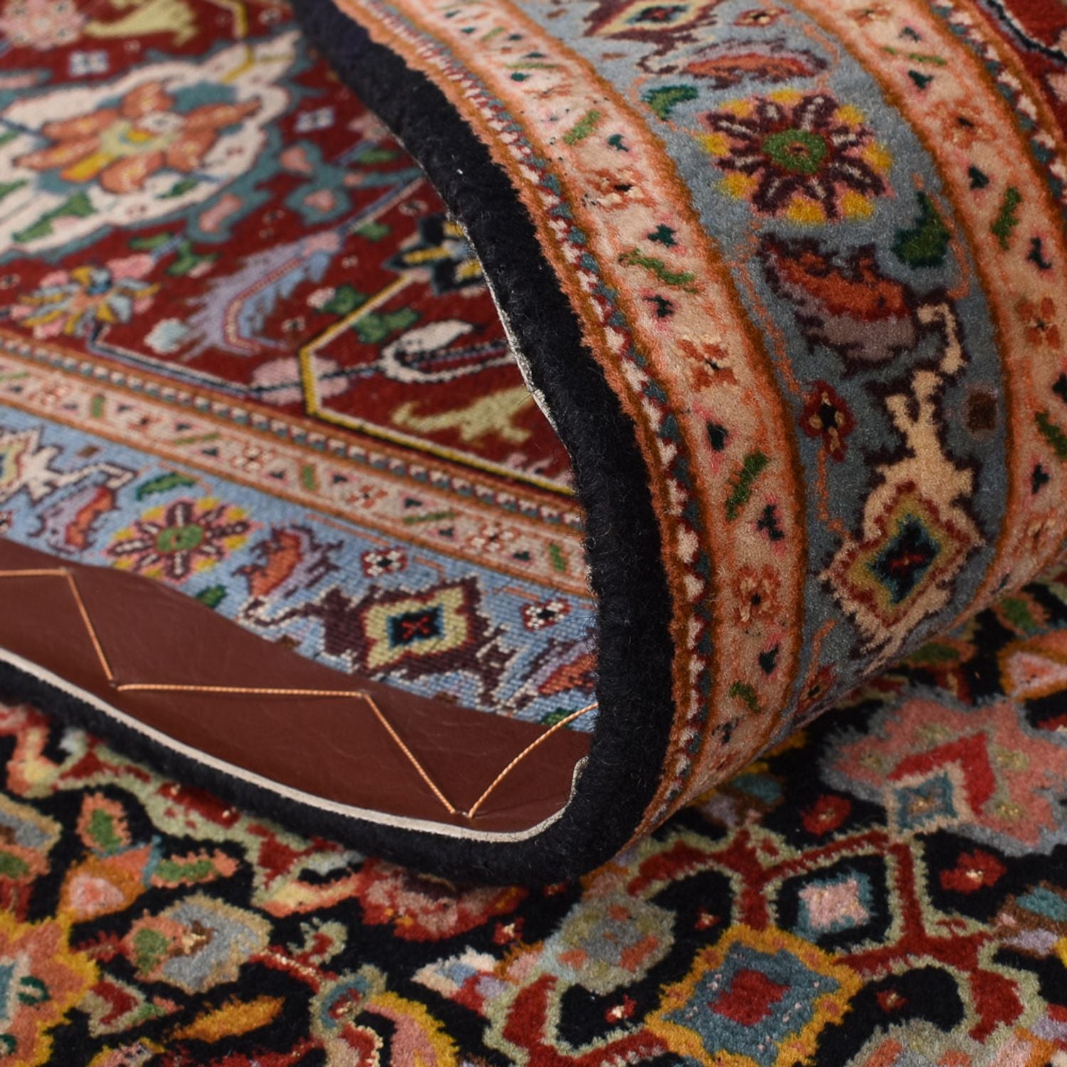 Tappeto Persero - Tabriz - Reale - 303 x 200 cm - beige scuro