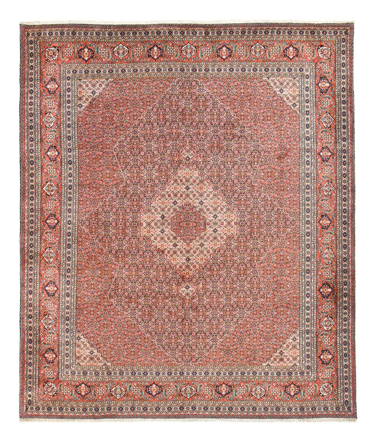 Tappeto Persero - Tabriz - 397 x 322 cm - ruggine