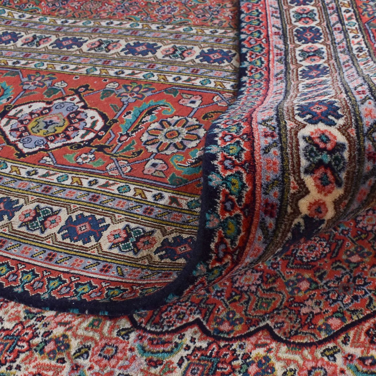 Tappeto Persero - Tabriz - 397 x 322 cm - ruggine