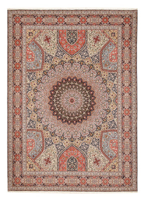 Tappeto Persero - Tabriz - Reale - 413 x 305 cm - terracotta