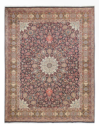 Tappeto Persero - Tabriz - Reale - 395 x 295 cm - ruggine