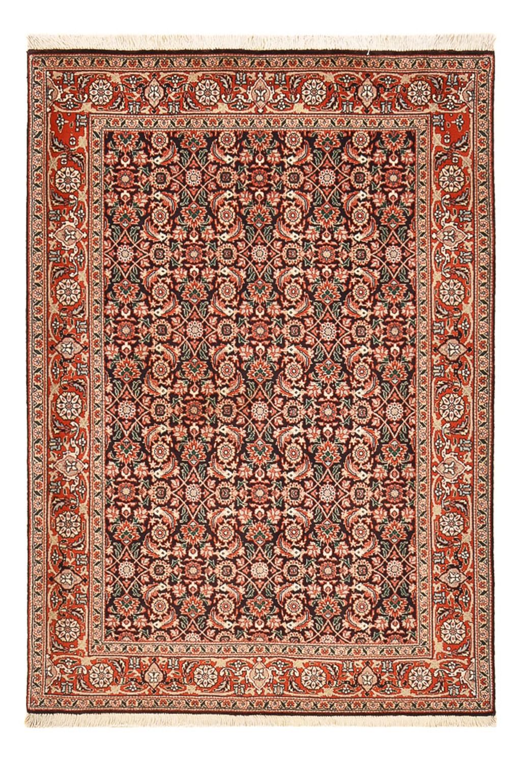 Tappeto Persero - Tabriz - Reale - 153 x 103 cm - ruggine