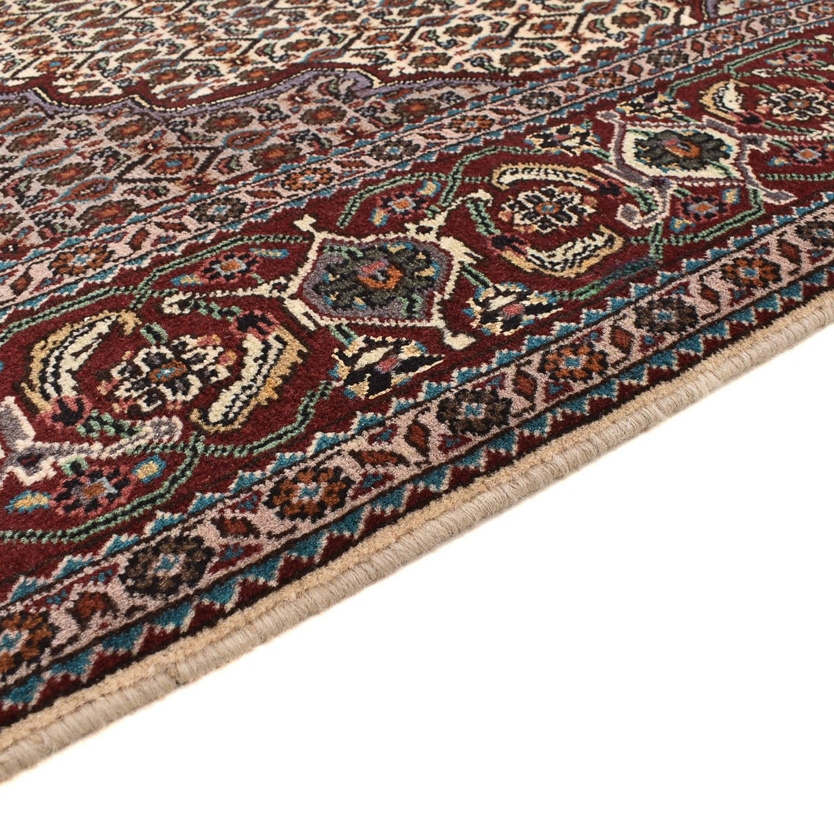Tappeto Persero - Tabriz - Reale quadrato  - 205 x 202 cm - marrone