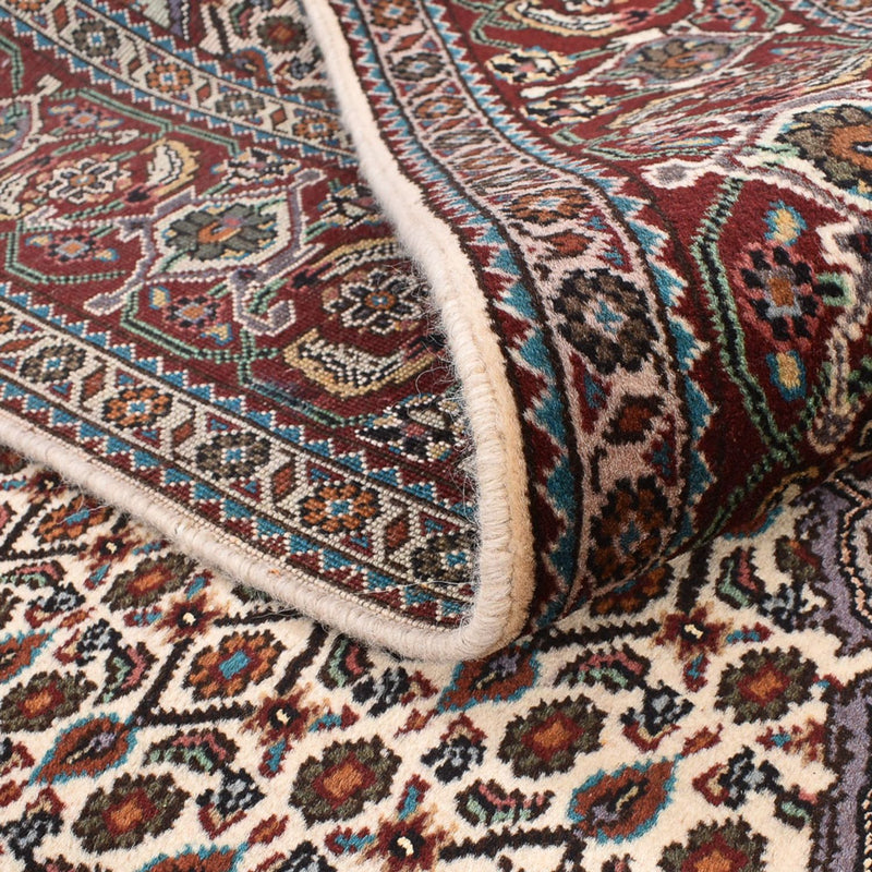 Tappeto Persero - Tabriz - Reale quadrato  - 205 x 202 cm - marrone