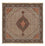 Tappeto Persero - Tabriz - Reale quadrato  - 208 x 200 cm - sabbia