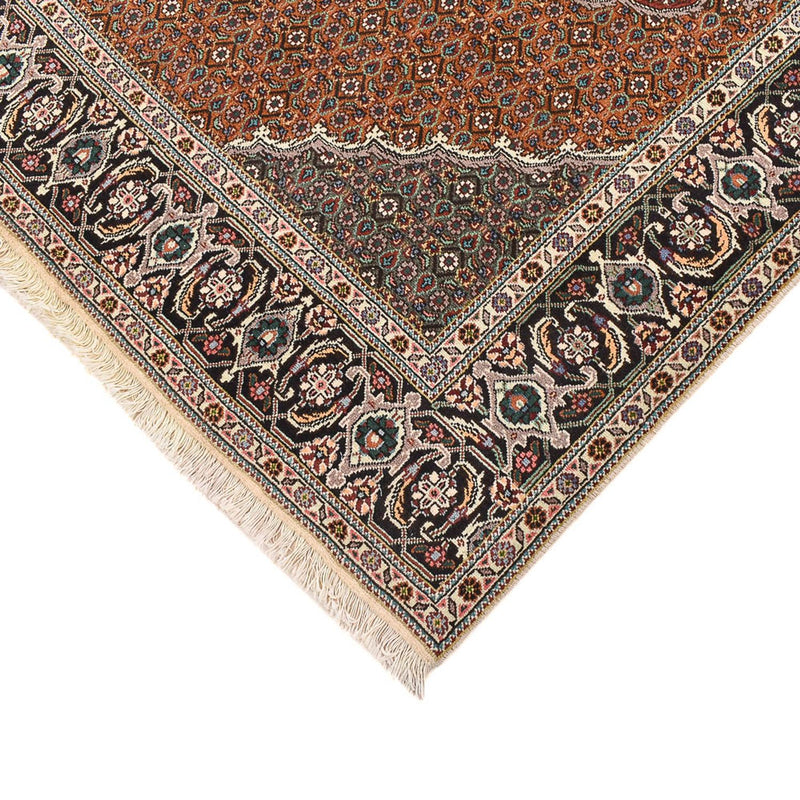 Tappeto Persero - Tabriz - Reale quadrato  - 206 x 202 cm - marrone chiaro