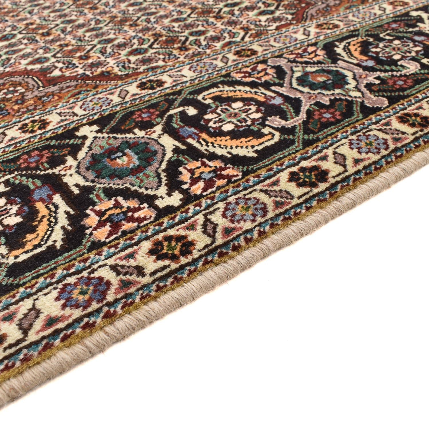 Tappeto Persero - Tabriz - Reale quadrato  - 206 x 202 cm - marrone chiaro