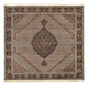 Tabriz - 40 Raj Tappeto 200x200cm - Tappeto persiano