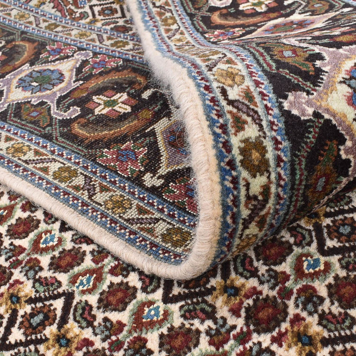 Tappeto Persero - Tabriz - Reale quadrato  - 200 x 200 cm - marrone