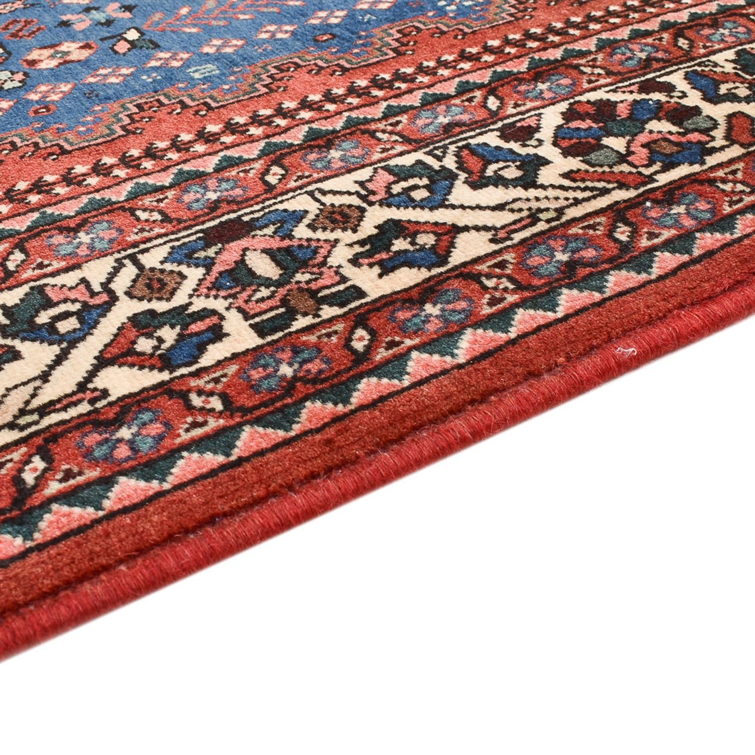 Tappeto Gabbeh - Kashkuli Persero - 212 x 155 cm - blu scuro