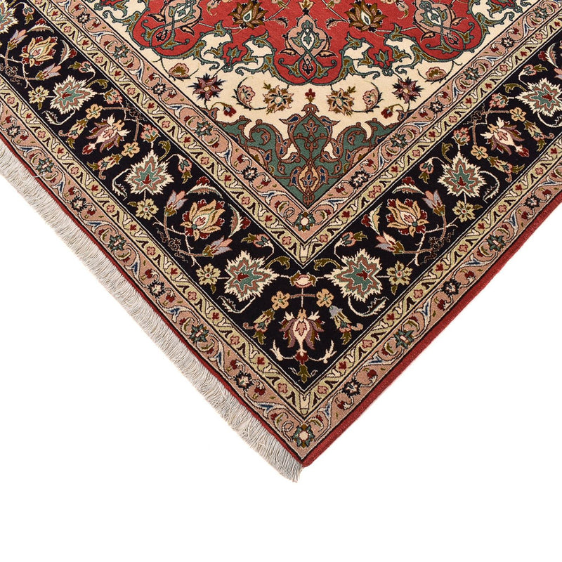 Tappeto Persero - Tabriz - Reale quadrato  - 204 x 200 cm - rosso