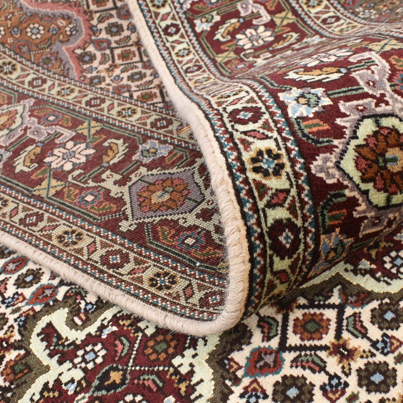 Tappeto Persero - Tabriz - Reale quadrato  - 205 x 201 cm - marrone chiaro
