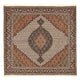 Tabriz - 40 Raj Tappeto 198x199cm - Tappeto persiano