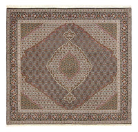 Tappeto Persero - Tabriz - Reale quadrato  - 200 x 197 cm - marrone