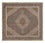 Tappeto Persero - Tabriz - Reale quadrato  - 200 x 197 cm - marrone