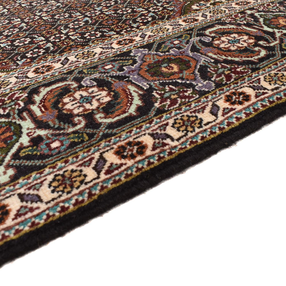 Tappeto Persero - Tabriz - Reale quadrato  - 200 x 197 cm - marrone