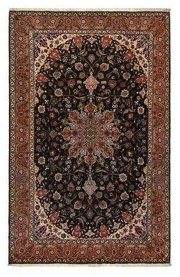 Tappeto Persero - Tabriz - Reale - 308 x 201 cm - blu scuro