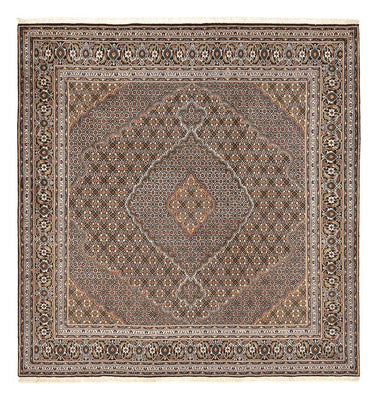 Tappeto Persero - Tabriz - Reale quadrato  - 212 x 198 cm - marrone