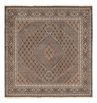Tappeto Persero - Tabriz - Reale quadrato  - 212 x 198 cm - marrone