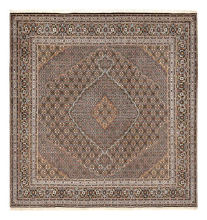 Tappeto Persero - Tabriz - Reale quadrato  - 212 x 198 cm - marrone