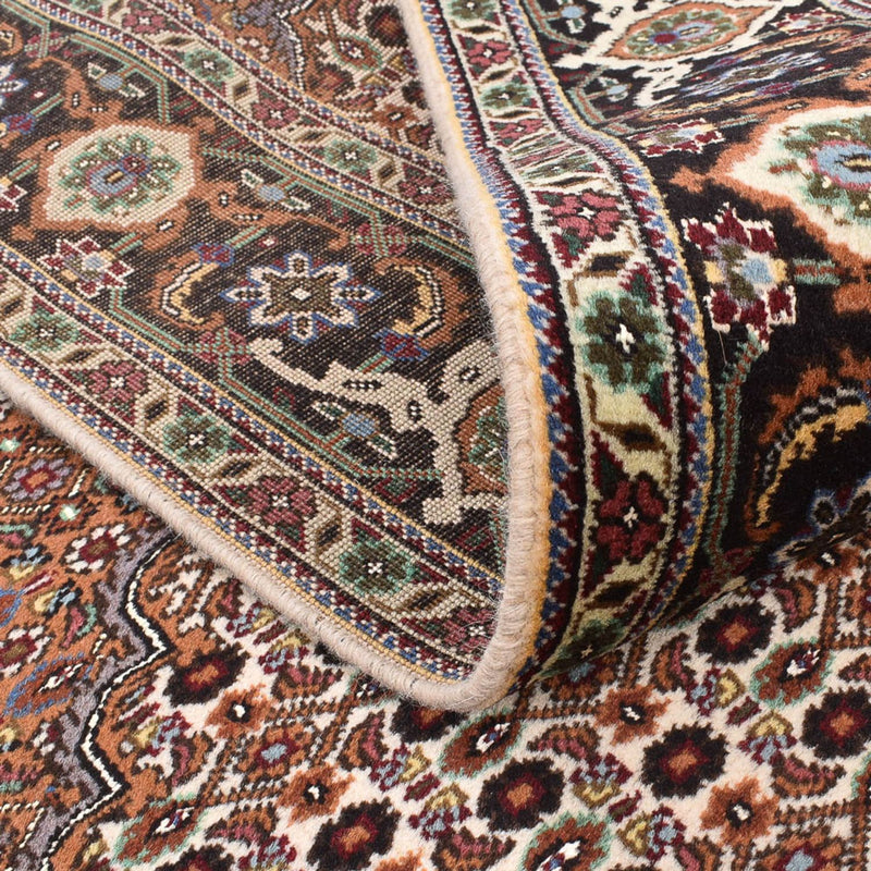 Tappeto Persero - Tabriz - Reale quadrato  - 204 x 200 cm - marrone chiaro