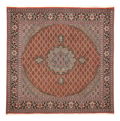Tappeto Persero - Tabriz - Reale quadrato  - 245 x 245 cm - ruggine