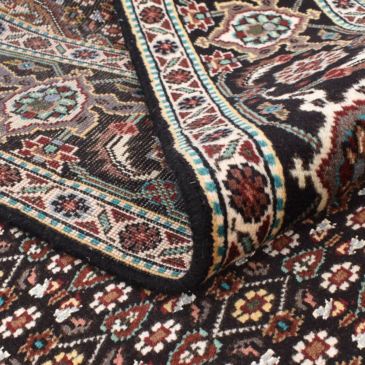 Tappeto Persero - Tabriz - Reale quadrato  - 204 x 200 cm - marrone