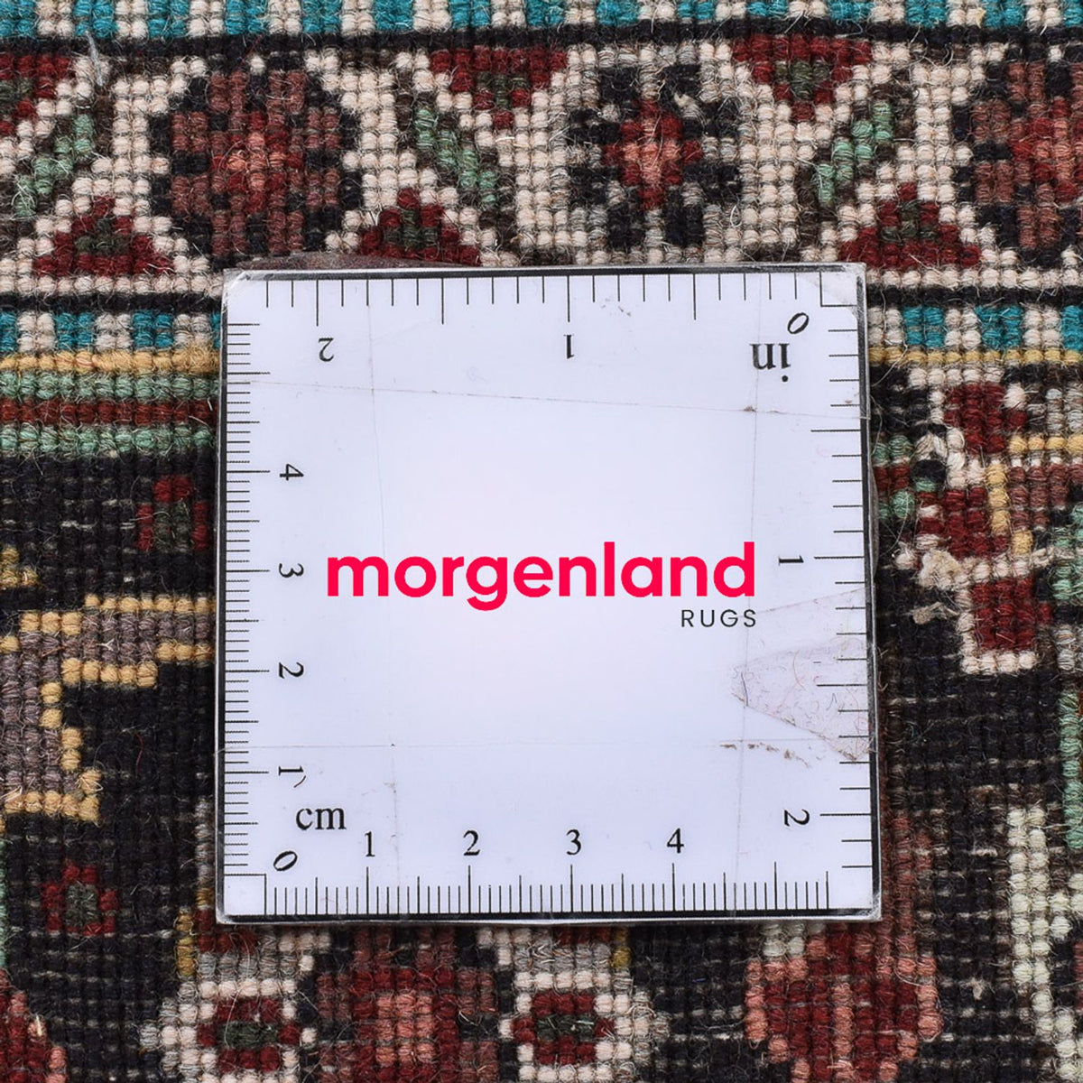 Tappeto Persero - Tabriz - Reale quadrato  - 204 x 200 cm - marrone