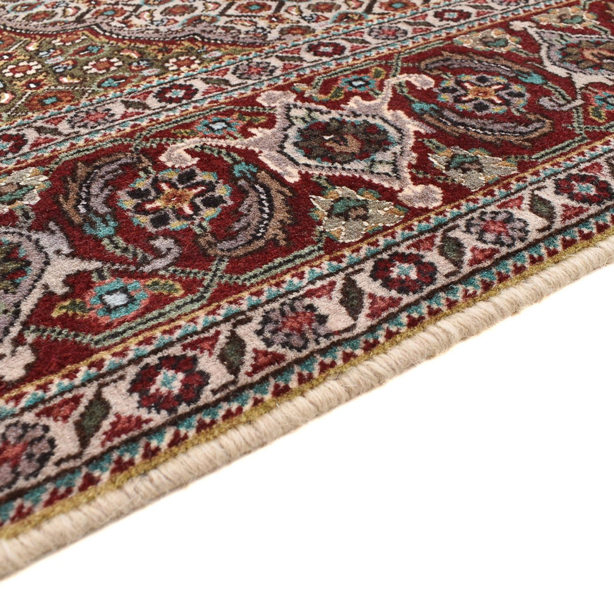 Tappeto Persero - Tabriz - Reale quadrato  - 201 x 200 cm - marrone chiaro