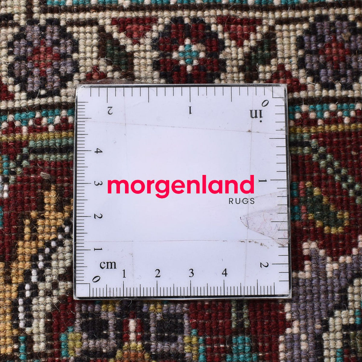 Tappeto Persero - Tabriz - Reale quadrato  - 201 x 200 cm - marrone chiaro