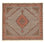 Tappeto Persero - Tabriz - Reale quadrato  - 204 x 196 cm - marrone chiaro