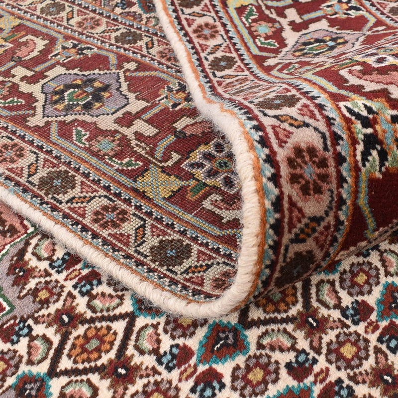 Tappeto Persero - Tabriz - Reale quadrato  - 202 x 198 cm - marrone chiaro