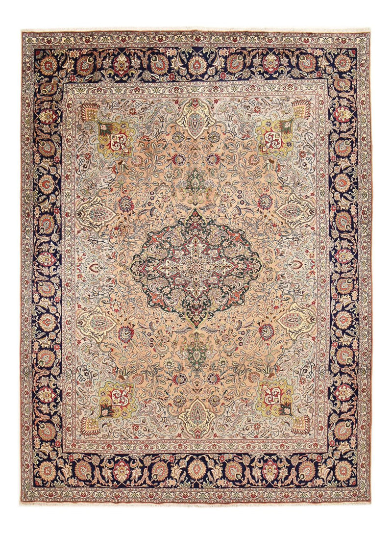Tappeto Persero - Tabriz - Reale - 390 x 303 cm - marrone chiaro