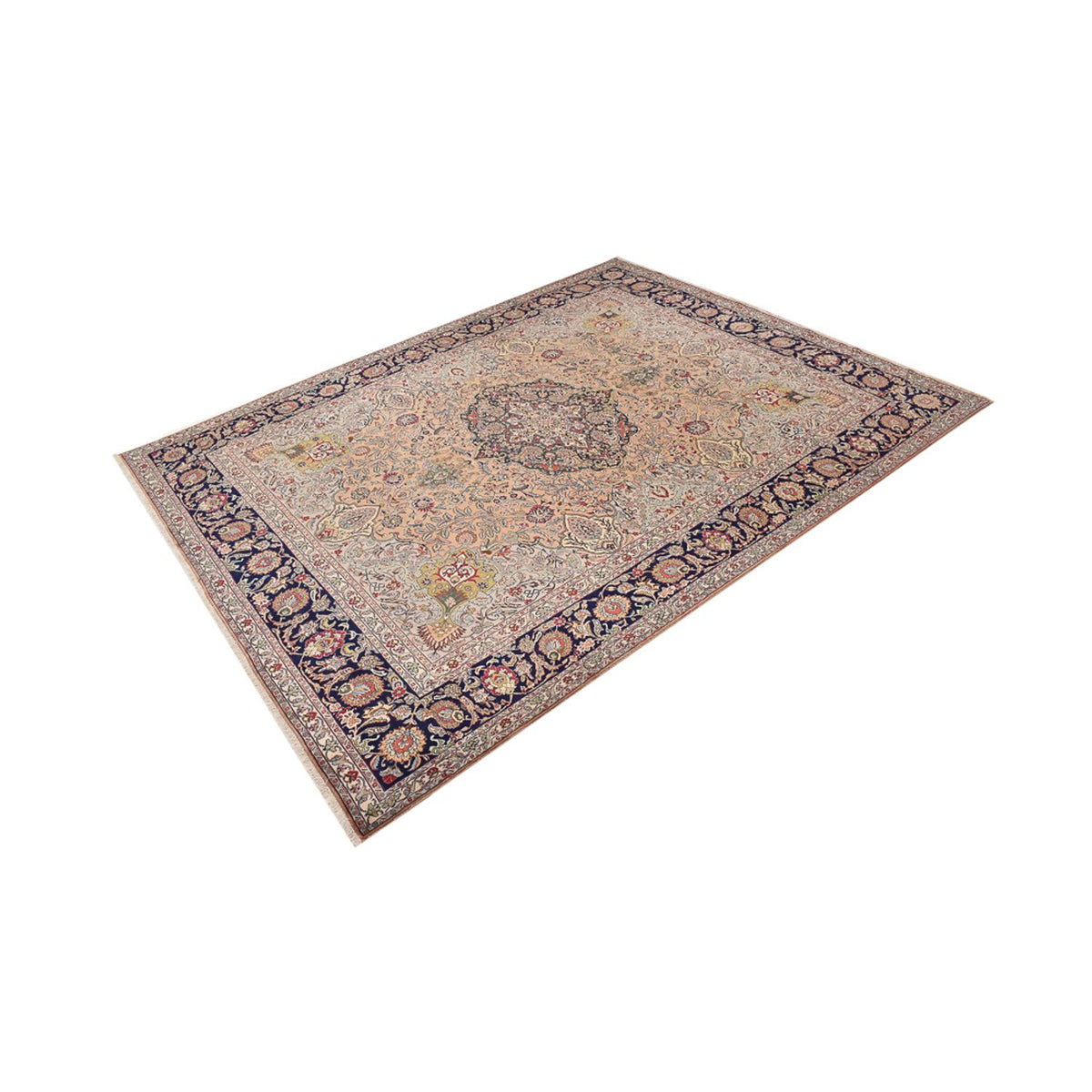 Tappeto Persero - Tabriz - Reale - 390 x 303 cm - marrone chiaro