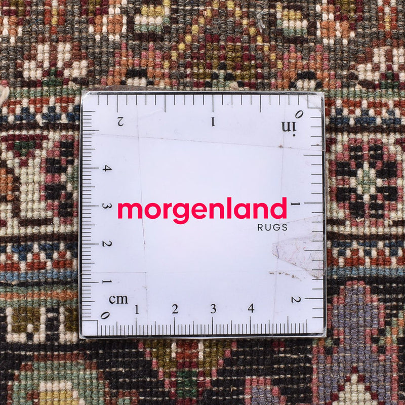 Tappeto Persero - Tabriz - Reale quadrato  - 198 x 194 cm - marrone chiaro