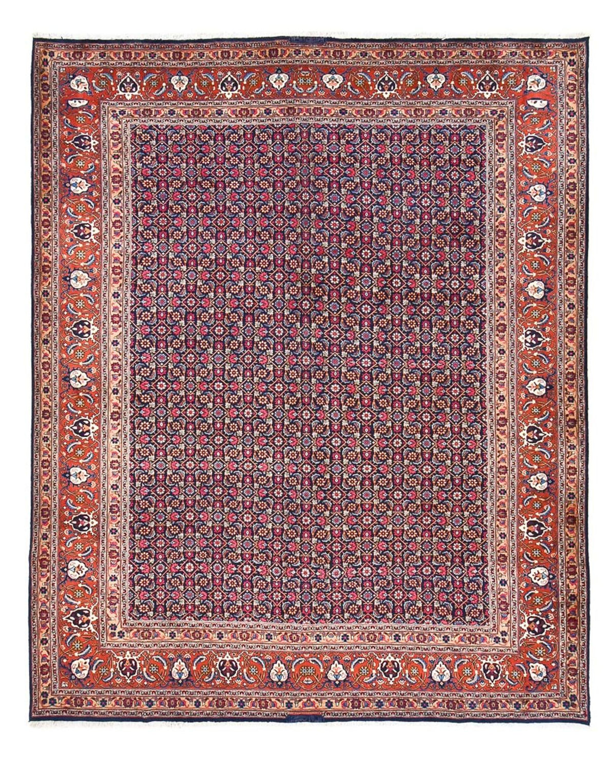 Tappeto Persero - Tabriz - Reale - 386 x 308 cm - ruggine