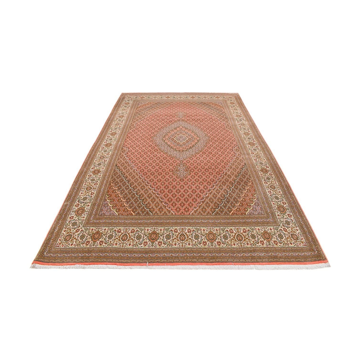 Tappeto Persero - Tabriz - Reale - 390 x 250 cm - rosso chiaro