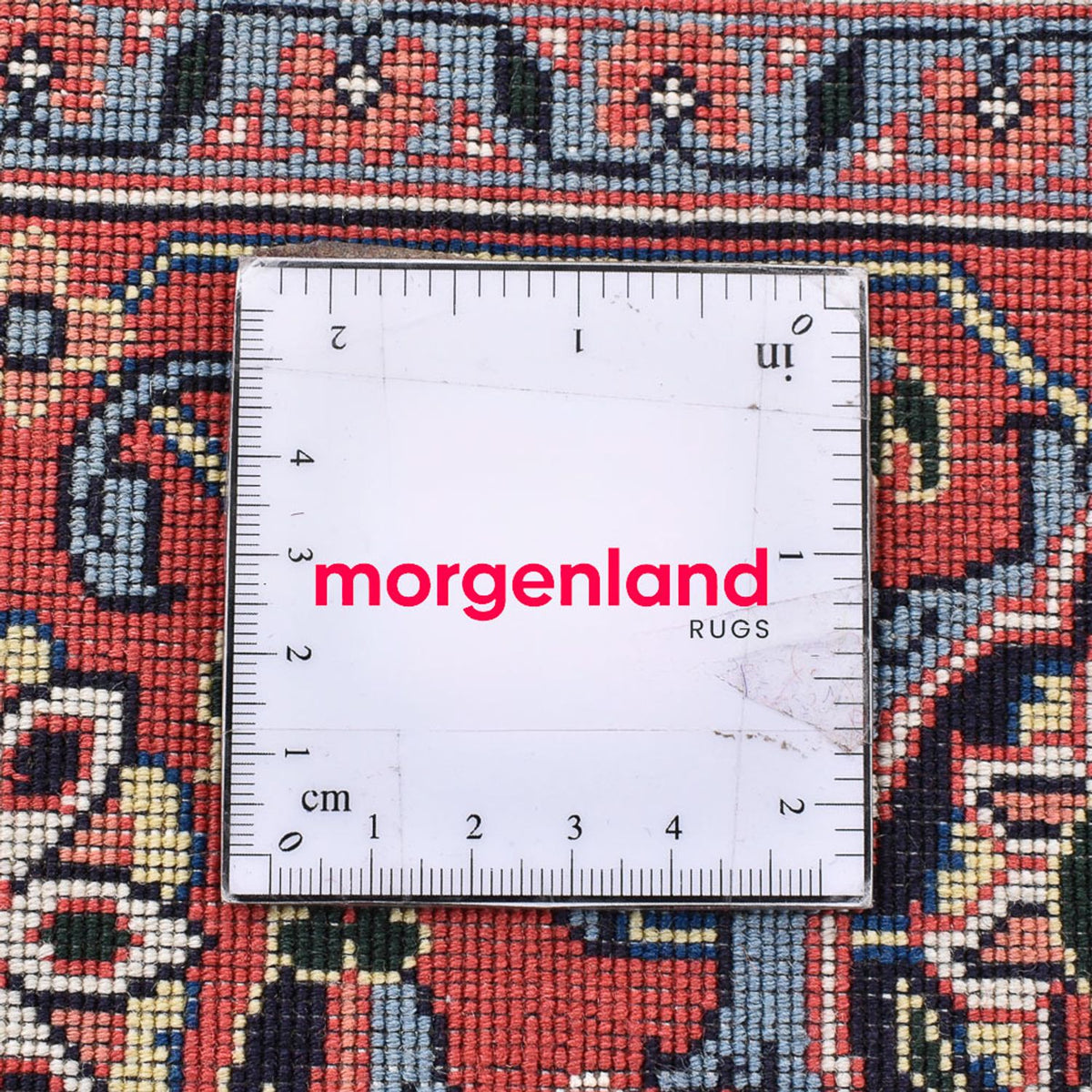 Tappeto Persero - Tabriz - Reale quadrato  - 210 x 200 cm - rosso chiaro