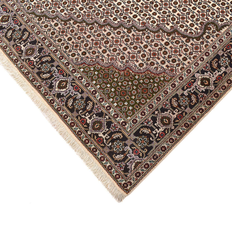 Tappeto Persero - Tabriz - Reale quadrato  - 204 x 200 cm - marrone chiaro