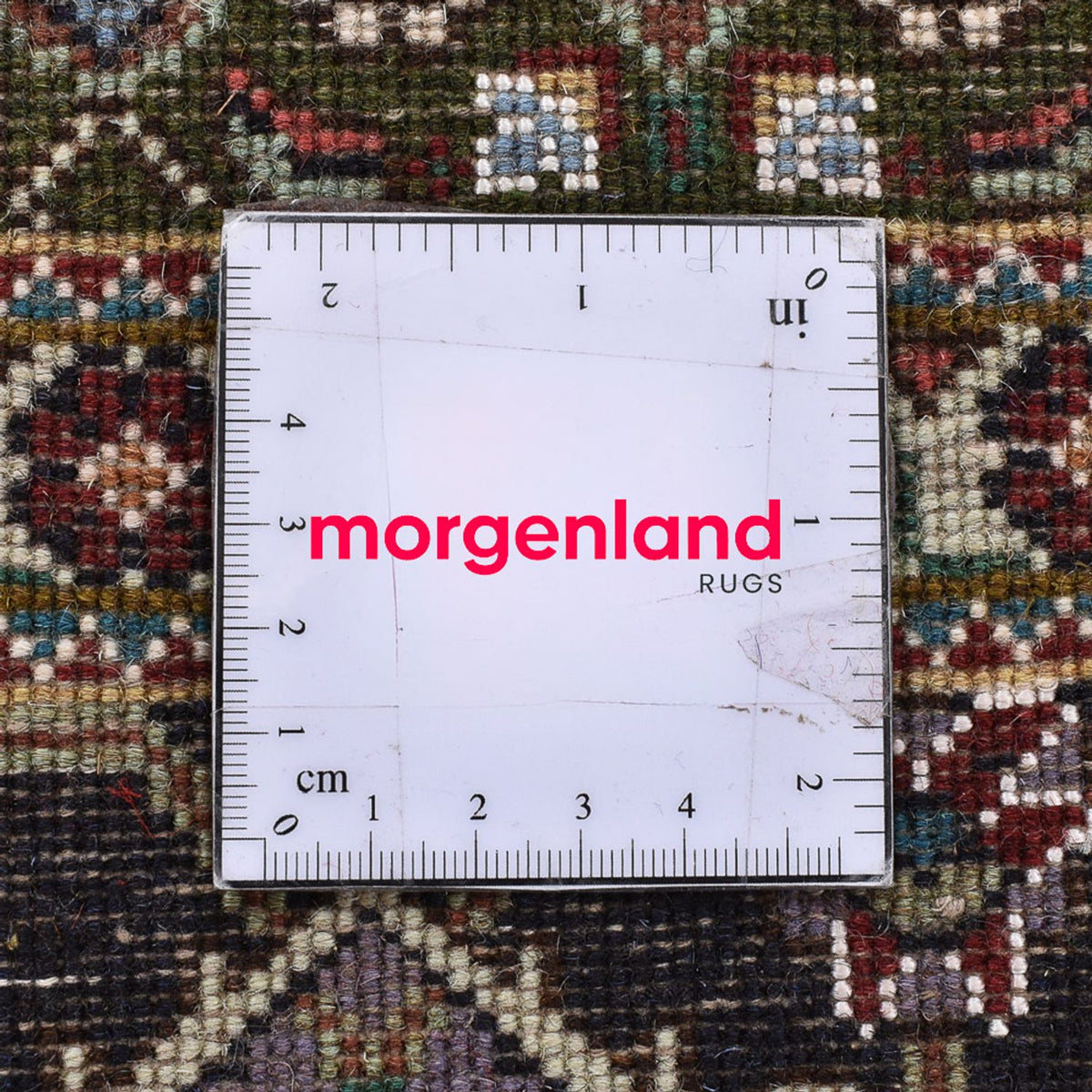 Tappeto Persero - Tabriz - Reale quadrato  - 204 x 200 cm - marrone chiaro