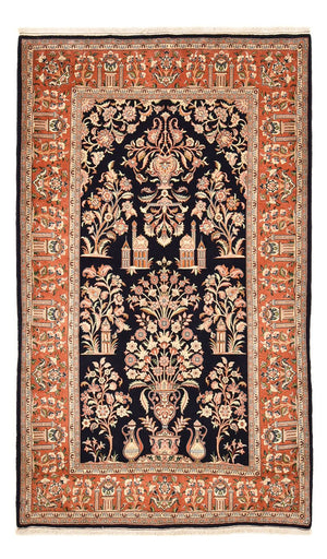 Tappeto Persero - Ghom - Reale - 270 x 157 cm - blu scuro